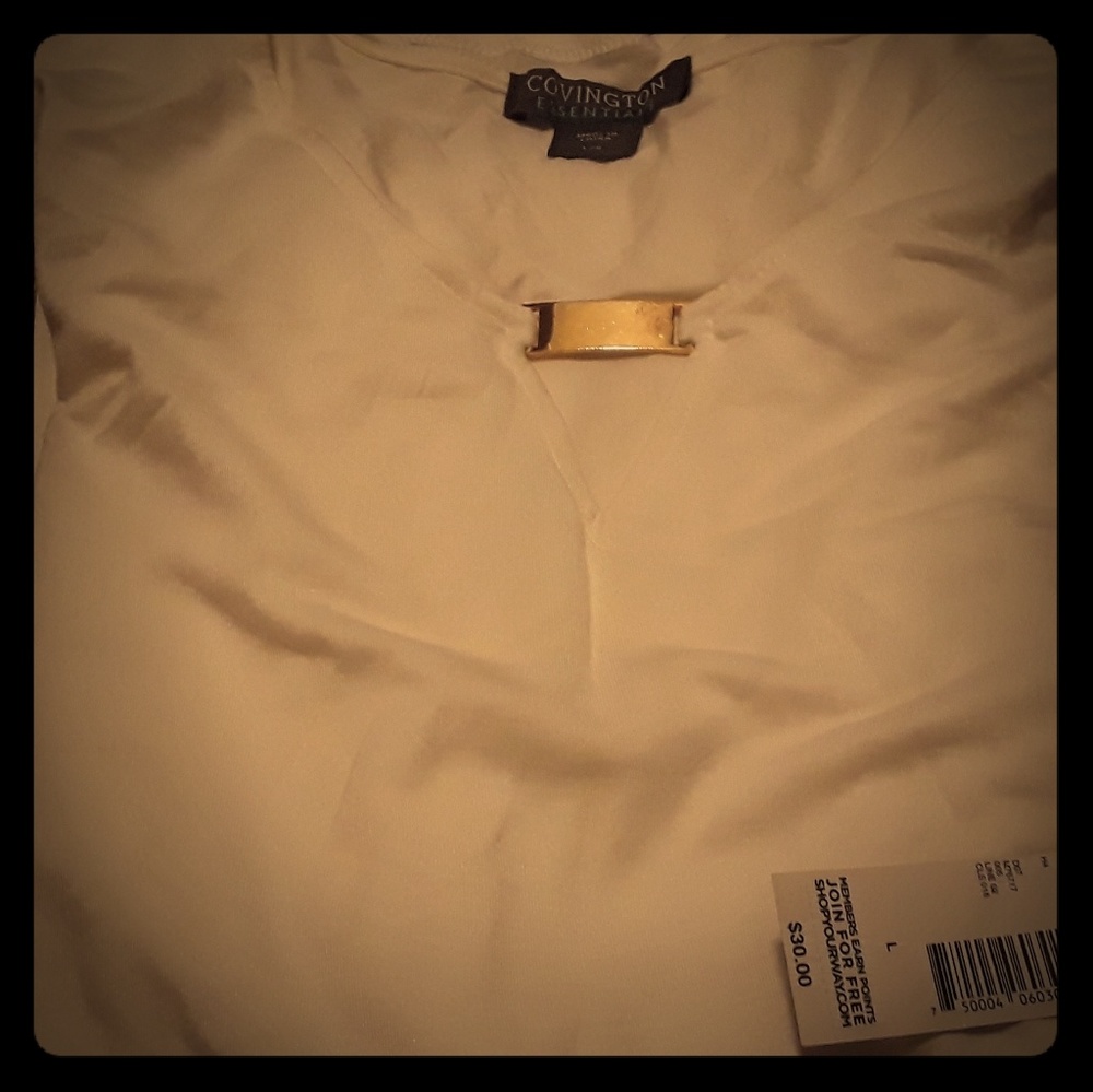 White dress blouse